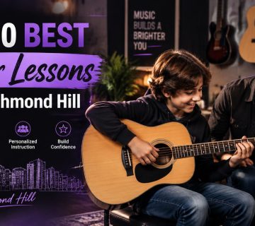 BEST Guitar Lessons in Richmond Hill, ON